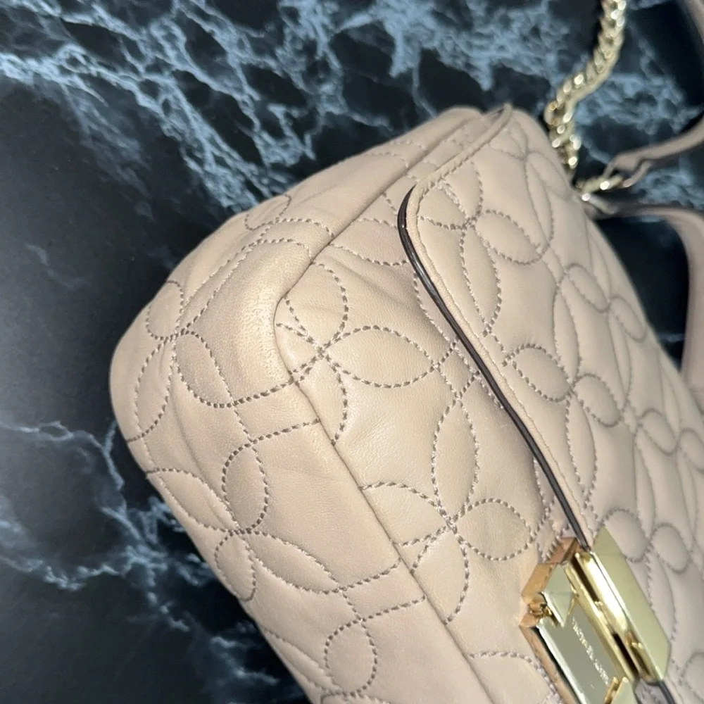 Michael Kors Sloan Large Quilted Chain Shoulder Bag AUTHENTIC - Picture 10 of 14